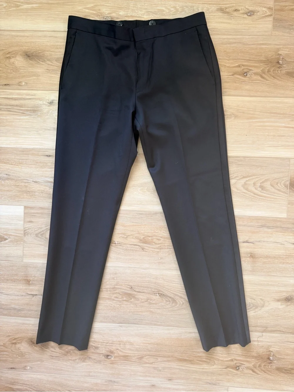 J. Crew Black Ludlow Slim Trousers